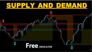 The Most Powerful Supply amp Demand Indicator in Trading View with Buy Sell Signal alert [upl. by Nawek413]