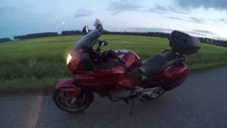 Honda Deauville 650 cruising [upl. by Mairhpe]