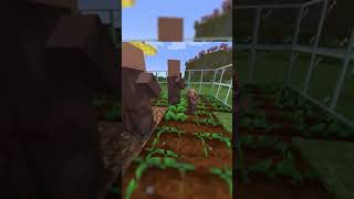 This is the BEST Automatic Villager Farm for Minecraft 121 in Java and Bedrock Edition shorts [upl. by Ennayelsel]