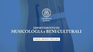 Studiare MUSICOLOGIA e BENI CULTURALI a Cremona Università di Pavia [upl. by Nerrat]