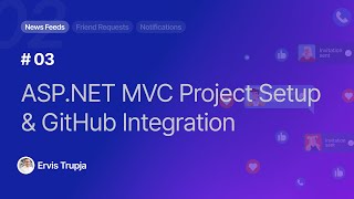 03 ASPNET MVC Project Setup Default Files and GitHub Repository Management [upl. by Uehttam]