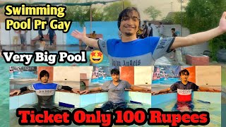 SWIMMING POOL PR GYA FRIEND KA SATH  FULL ENJOY KIYA POOL PA  SWIMMING POOL VLOG  LAHORE [upl. by Giesecke]