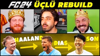 BAŞ HARF  SON HARF CHALLENGE  FC 24 ÜÇLÜ REBUILD LİGİ UKarakullukcu OnurOnline [upl. by Yedsnil]