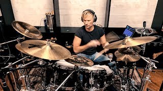 Brian Tyler Conducting amp Drumming the quotCharlies Angelsquot Theme [upl. by Ecirpac]