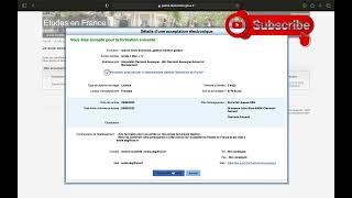 comment VALIDER son ACCEPTATION sur Campus France [upl. by Tjaden]