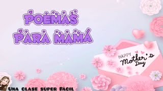 Poemas para Mamá 🥰 Súper Hermosos [upl. by Publias]