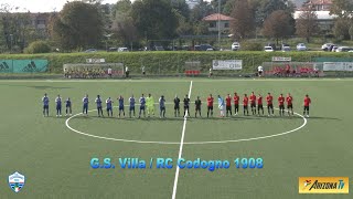 SPAZIO CODOGNO  GS VILLA  RC CODOGNO 3  2 CALCIO PROMOZIONE LOMB GIRONE E calciodilettanti [upl. by Niessuh246]