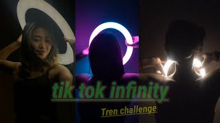 INFINITY Challenge tik tok versi cewek infinitychallengen penikmattrend infinity [upl. by Yereffej581]