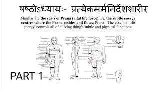 मर्म शारीर PART  1। Marma in Ayurveda  An Overview । मर्म क्या है। ।आयुर्वेद में मर्म।Dr LMT [upl. by Nnaasil519]