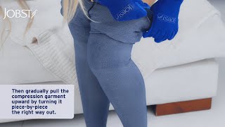 Tips for easy application of JOBST® Confidence Panty AT [upl. by Nwahsel]