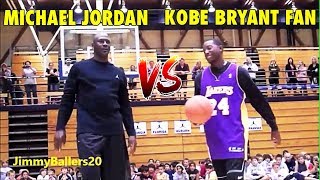 51year old Michael Jordan vs Kobe Bryant Fan [upl. by Fillender]