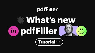 Whats New in pdfFiller  2021 Highlights [upl. by Elehcir]