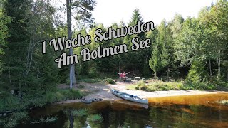 1 Woche Schweden Tour Pickup mit Wohnkabine Kanufahren am Bolmen See [upl. by Nirihs]