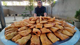 Veg Puff Desi Style Prepared By My Granny  ALOO PUFF RECIPE  POTATO RECIPES  STREET FOOD [upl. by Martreb203]