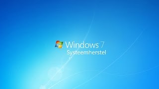 Systeemherstel Windows 7 Herstelpunten maken en systeeminstellingen terugzetten [upl. by Zischke]