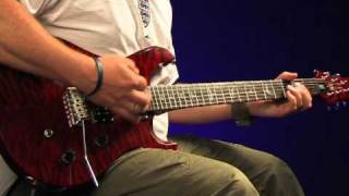 PRS SE 25th Anniversary Custom 24 video review demo Guitarist Magazine [upl. by Idihsar]