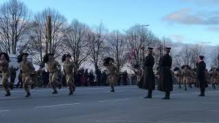 Riga 18112018 100 anni di indipendenza della Lettonia  Video 1 [upl. by Lasser]