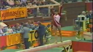 1st AA Natalia Yurchenko BB  1983 World Gymnastics Championships 9900 [upl. by Pravit]