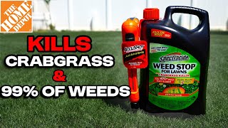 Home Depots MOST POWERFUL HERBICIDE that kills 99 of weeds [upl. by Berga895]