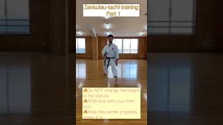 JKA HQ 2020 technics and zenkutsu dachi part I R Shimizu sensei [upl. by Vernice]