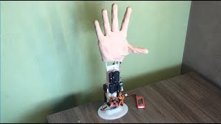 robot hand  bionic hand prosthesis prototype [upl. by Larret]