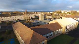 Foxbar Schools seen from a Drone Paisley [upl. by Tennes]