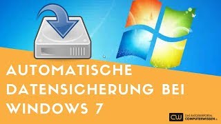 Automatische tägliche Datensicherung mit Windows 7  TUTORIAL [upl. by Neri]