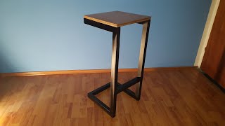 DIY industrial bar stool plans [upl. by Emmett119]