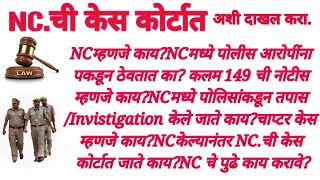 NC म्हणजे काय What is the NC Complannon cognizable offence  पोलीस फिर्यादतक्रार चाप्टर केस [upl. by Bernice]