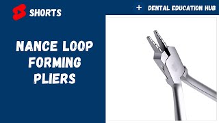 Nance Loop Forming Plier  Orthodontic instruments [upl. by Spiros74]