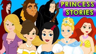 7 Princess Kids Stories  Bedtime Stories  Fairy Tales [upl. by Aynosal]