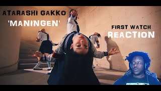 ATARASHII GAKKO  マ人間 Official Music Video Reaction [upl. by Eittah]