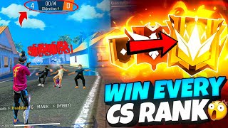 How To Win Every CSRANK in Free Fire  Free Fire Pro Tips And Tricks🔥  FireEyes Gaming [upl. by Sinnaiy]