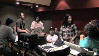 In The Studio with Kirk Franklin  quotI Smilequot [upl. by Uokes]