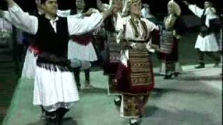 POUSTSENO  Macedonian folk dance from Aegean region [upl. by Odnalor]