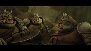 Gamorrean Guards  Star Wars The Clone WarsBad Batch [upl. by Renruojos]