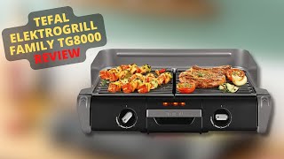 Tefal Elektrogrill Family TG8000 Review  Lohnt sich der Kauf [upl. by Ilrak437]