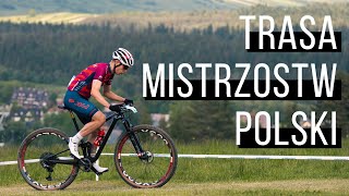 OBJAZD TRASY MISTRZOSTW POLSKI MTB 2024  Białka Tatrzańska [upl. by Stent652]