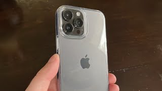 iPhone 13 amp iPhone 13 Pro  Spigen Crystal Clear Case REVIEW [upl. by Warde124]