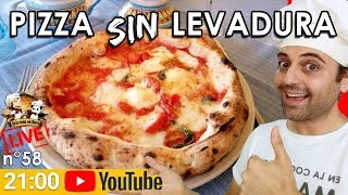 Pizza SIN levadura 🍕 directa n°58 Cocina Con Marco ✅ [upl. by Ennovahc278]