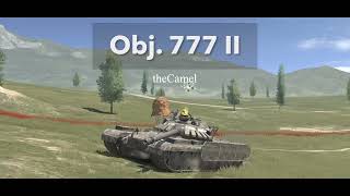 Obj 777 II  theCamel  WoT Blitz [upl. by Ellehcam]