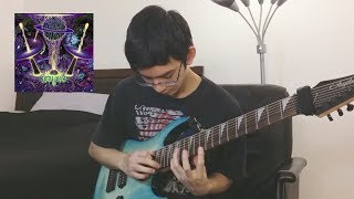 Rings Of Saturn  Servant Of This Sentience Full Guitar Cover [upl. by Akinat]