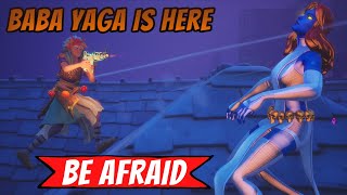 BABA YAGA TEARS THROUGH THE FORTNITEMARES LOBBY [upl. by Eltsirhc]