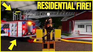 FIREFIGHTER SHIFT 2  Maple County Roblox [upl. by Juliano]