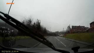 Knighton Powys Wales  20180120  Full HD [upl. by Nahtanoj]