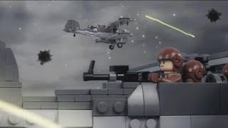 Lego Battle for the Bismarck  stopmotion  cgi [upl. by Norym]