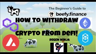 How to withdraw crypto funds from defi protocols 3’ quick method [upl. by Ahkos]