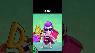 Mortis voice lines in different speeds  giveaway announcement🥳 brawlstars shorts [upl. by Hamian]