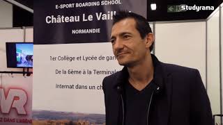 Château le vaillant internat esport  Interview Aldrick Allal [upl. by Inor152]