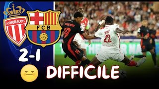 🏆MONACO 21 BARÇA  SABORDAGE TOUT SEUL  YAMAL TOP TSTEGEN FLOP [upl. by Ganley]